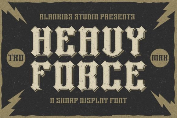 Heavy-Force-Fonts