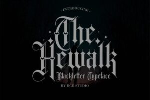 Hewalk-Fonts