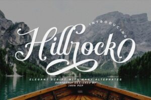 Hillrock-Fonts