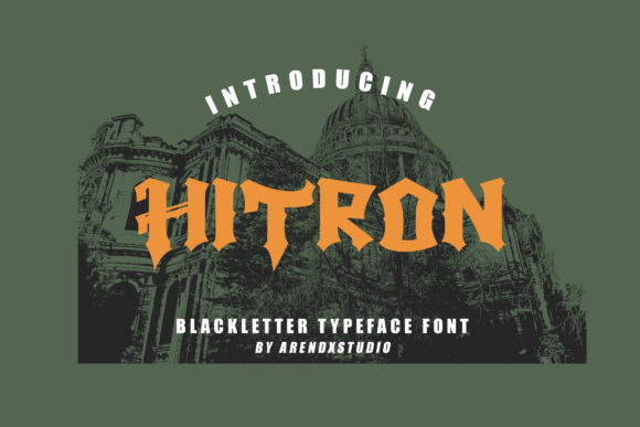 Hitron-Fonts