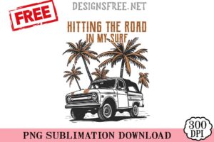 Hitting-The-Road-In-My-Surf-png-free