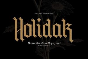 Holidak-Fonts