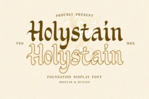 Holystain-Fonts