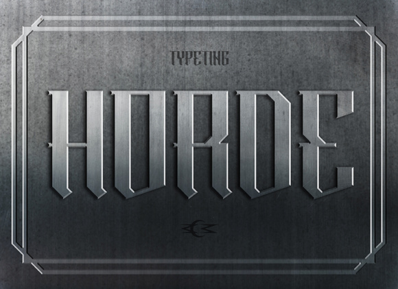 Horde-Font