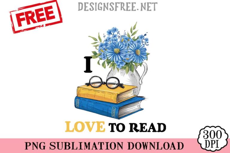 I-Love-To-Read-png-free