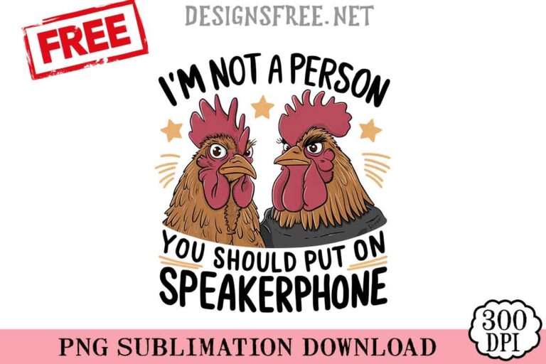 I'm-Not-A-Person-Speakerphone-png-free