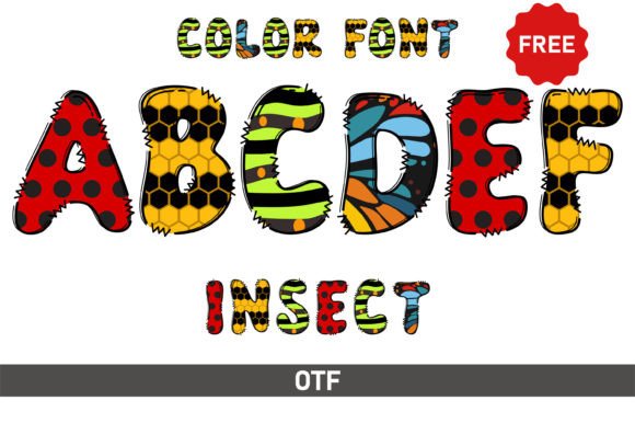 Insect-Fonts