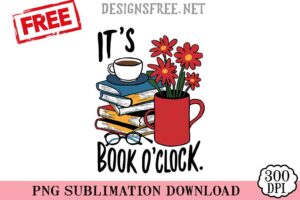 It's-Book-O'clock-png-free