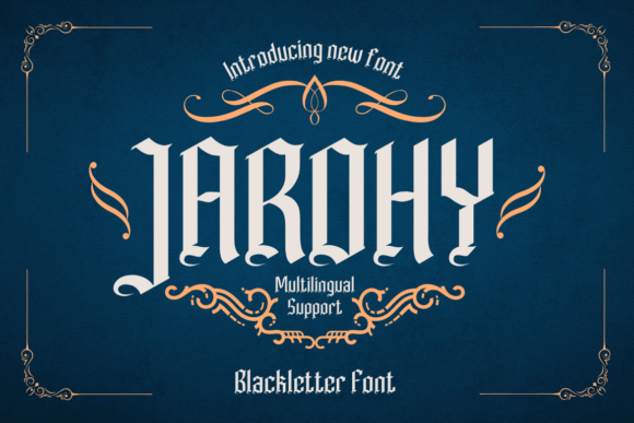 Jarohy-Fonts