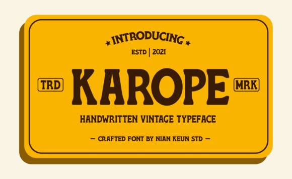 Karepo-Font