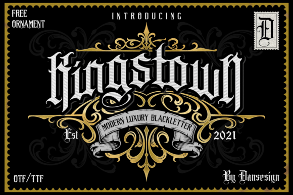 Kingstown-Fonts