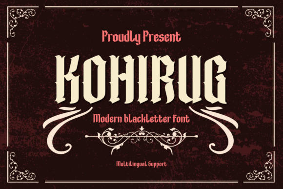 Kohirug-Fonts