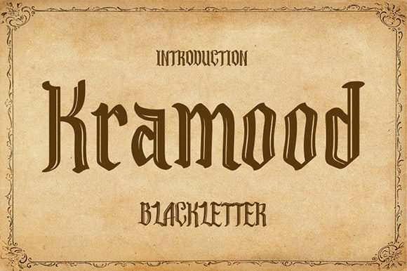 Kramood-Fonts