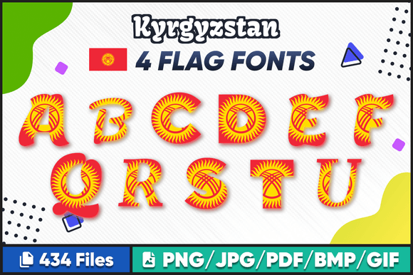 Kyrgyzstan-Font