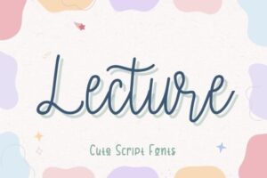 Lecture-Fonts