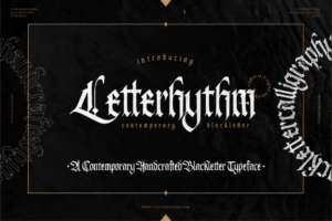 Letterhythm-Fonts