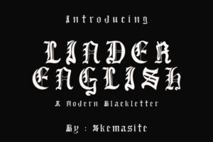 Linder-English-Fonts