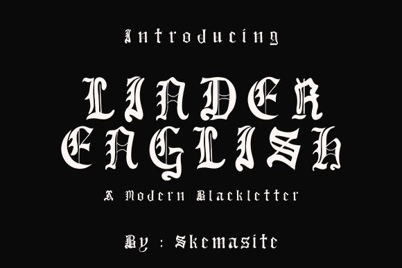 Linder-English-Fonts