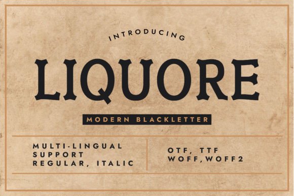 Liquore-Fonts