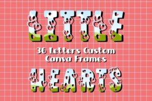 Little-Hearts-Font-Custom