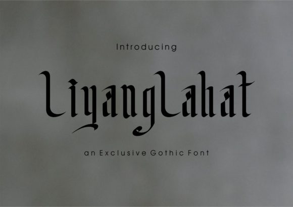 Liyanglahat-Font