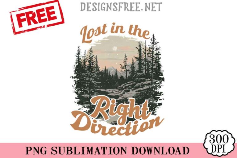 Lost-In-The-Right-Direction-png-free