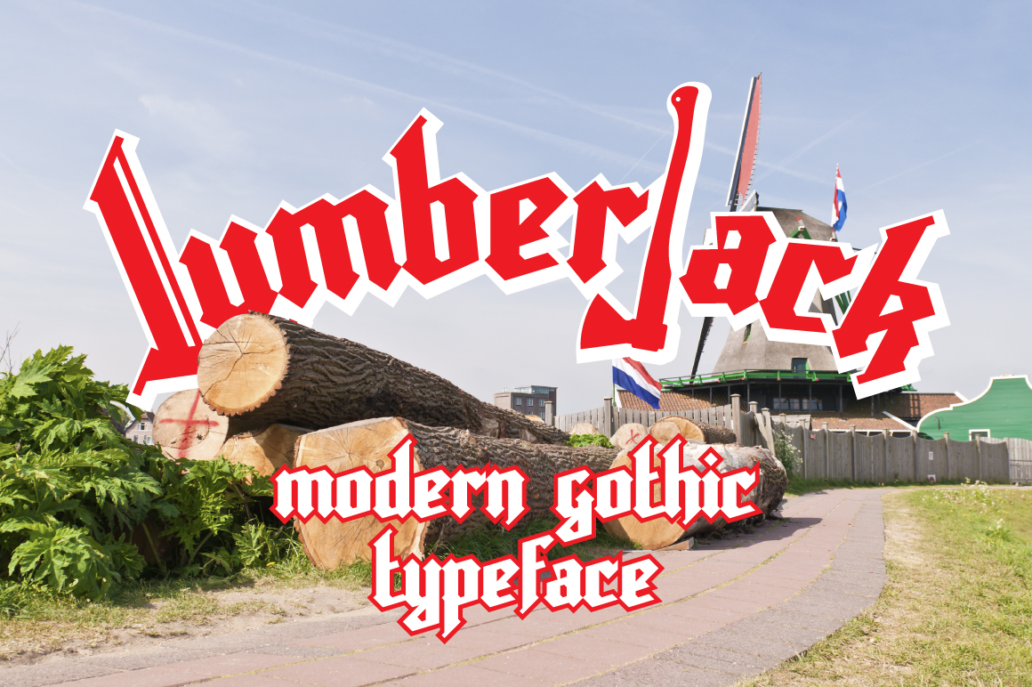 Lumberjack-Font