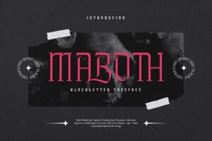 Maboth-Fonts