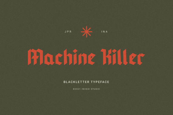 Machine-Killer-Fonts