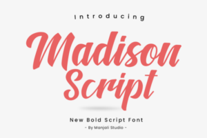 Madison-Script-Fonts