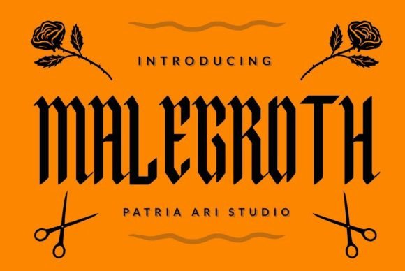 Malegroth-Fonts