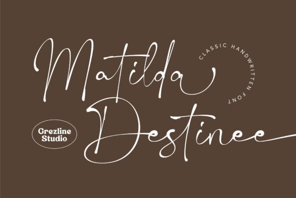 Matilda-Destinee-Fonts