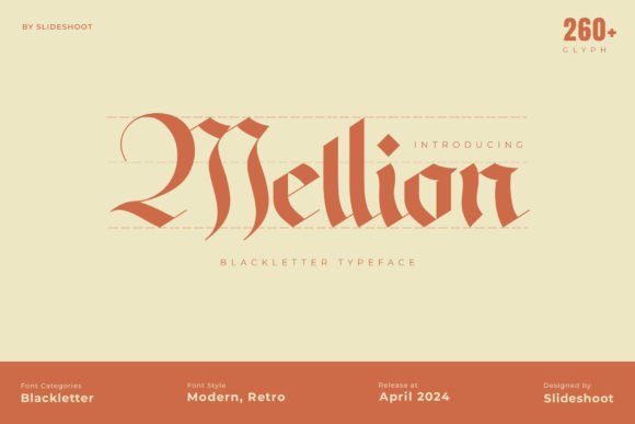 Mellion-Fonts