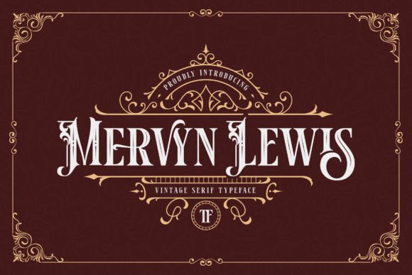 Mervyn-Lewis-Fonts