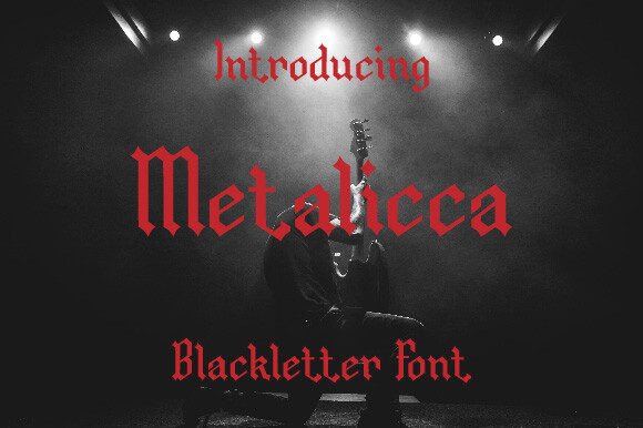 Metalicca-Fonts