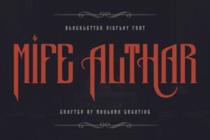 Mife-Althar-Fonts