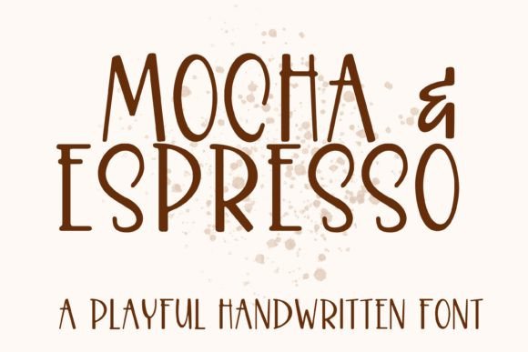 Mocha-Espresso-Fonts