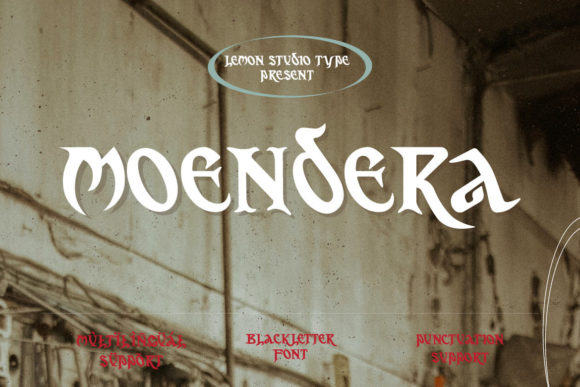 Moendera-Fonts