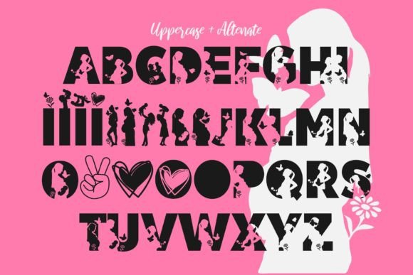 Mom-and-Baby-Fonts