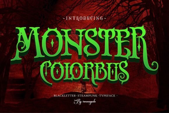 Monster-Colorbus-Fonts