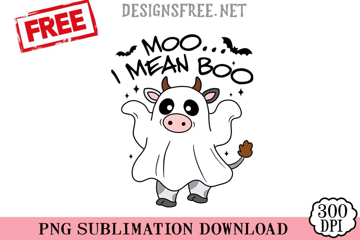 Moo-I-Mean-Boo-png-free