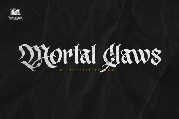 Mortal-Claws-Fonts