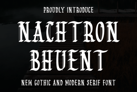 Nachtron-Bhuent-Fonts