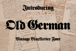 Old-German-Fonts