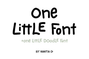 One-Little-Font