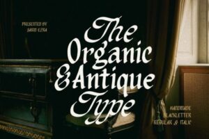 Organic-Antique-Fonts