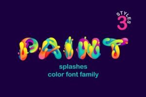 Paint-Splashes-Fonts