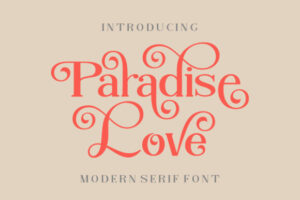 Paradise-Love-Fonts