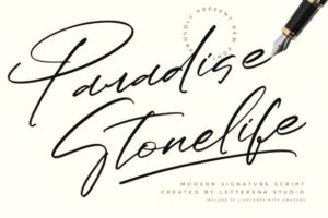 Paradise-Stonelife-Fonts