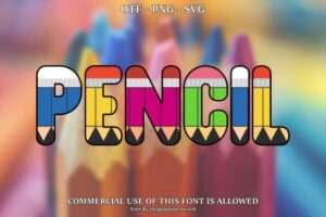 Pencil-Fonts